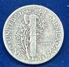1944 D Mercury Dime 90  Silver   free Shipping  