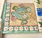 Lot Of Vintage Paper Napkins Christmas  Holiday  Floral Nos Read