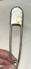 Vintage Oversized Safety Pin Military Sea Bags laundry risdon Key Tag