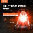 Vevor Portable Kerosene Forced Air Heater 175000 Btu Indoor Outdoor 13 2gal Tank