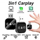 2026 Mini Carplay Adapter 3in1 Wireless Carplay   Android Auto   Mirror Link