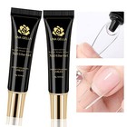 Solid Gel Nail Glue - 15g - 2pcs Set U V led Nail Glue Gel Z-uv