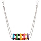 5pc Colorful Bird Toys Set  Swing  Chewing  Ladder For Budgies  Parakeets