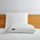 Serta Pillow 2-pack 233-thread Goose Feather Side Sleeper Medium King White