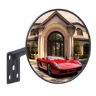 Convex Mirror Outdoor With Adjustable Fixing Bracket truck Rearview 200mm