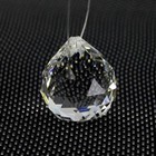 10pcs Clear Rainbow Crystal Feng Shui Lamp Ball Prism Sun Catcher Wedding Decor