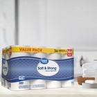 Great Value Soft   Strong Premium Toilet Paper 36 Mega Rolls 380 Sheets Per Roll