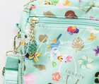 Disney Aulani Resort   Spa Hawaii Crossbody Purse Bag Lime Green Characters New