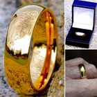 Strong And Stylish Men s Premium Collection s 14k Gold Plated Eye-catching Ring