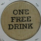 Vintage Smiley s Motel St  Albans  Wv Wooden Nickel - Token West Virginia