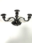 Reed   Barton Silver Plated Art Nouveau Triple Candelabra 