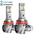 Syneticusa Led H11 Headlight Kit Bulbs Lamp Xenon White 6000k High Power