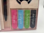 Kate Spade New York Book Club Kit Notebook Pen Bookmark Page Flags Gift Set Nib