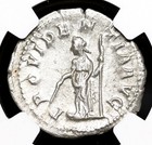 Roman Empire  Gordian Iii  Ad 238-244  Silver Double Denarius  Ngc Choice Vf