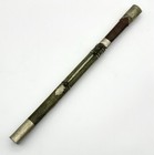 Antique Chinese Shagreen Ray Skin Traveling Trousse Set No Chop Sticks