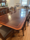 Antique Dining Table Set For 8