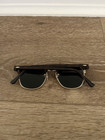 80s Ray-ban Clubmaster Made In Usa Vintage B l Bausch Lomb Brown Gold Sunglasses