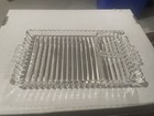 1940 s Hazel-atlas Luncheon Snack Sip Smoke Set Orchard Crystal Tray Only