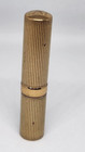 Vintage Revlon  turquoise  J61 Gold Tube Lipstick