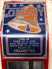 Liberty Bell 1 Cent Complete Orig 1940 Cigarette Trade Stimulator key Groetchen 