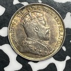 1902-h Canada 5 Cents Lot jm9505 Silver  High Grade  Beautiful  Small  h 