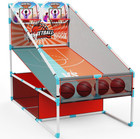 2-player Arcade Basketball Game Set upgraded Indoor Hoop With Led Light Elect   