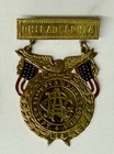 1899 Gar Philadelphia Encampment Canteen   Badge A Ledig   Son