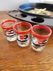 6-shot Glass Roulette Wheel Drinking Game Set Bar game Night Pre-owned