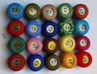 20 Balls Perle Cotton No 12 Embroidery Thread In Assrtd 20 Different Colours  17