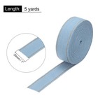 1 Inch Denim Fabric Ribbons  5 Yards Denim Bow Jean Ribbon  Marine Blue 25mm