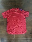 Adidas Real Salt Lake Lifevantage Short Sleeve Soccer Jersey Xl Red Poly