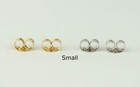 14k Yellow Or White Gold Push Back Earring Butterfly Backing By Pcs And Pairs   