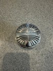 Towle Sterling Silver Compact Mirror Covered Dish Make-up Crystal Mcm Vanity Box