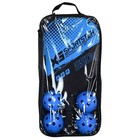 Pickleball Paddle Set 2 Rackets   4 Balls With Carrying Bags For Outdoor Sports