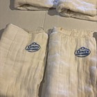 Lot Of 8 Curity Prefold Diapers Vintage Cloth Diaper Pads     17 5  13