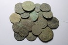 1 Large Genuine Ancient Roman Imperial Bronze Coin Not Cleaned Crusty U Identify