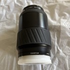 Minolta Camera Zoom Lens Af 100-300 Has Tiffen 55 Mm Haze 1 Vg -with Cover