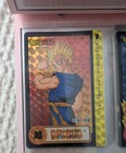 Dragon Ball Z Binder Album Card Lot Gold Prism Cards   Visual Adventure Vintage