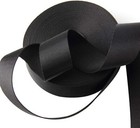 Webbing Strap Black Nylon 2 Inch 10 Yards For Bag Seat Belt Pet Collar Repair