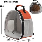 Portable Travel Pet Backpack Carrier Hamster Bag Guinea Pig Bird Small Dog