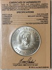 Fathers Of Baseball Albert Spalding  5 Coin And Card Set In Original Sleeve Coa
