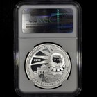 2015 1 Oz Silver Panda     Ngc Pf-70     Reverse Proof China Chinese Fun Show Medal