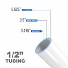 Pex-a Tubing 1 2 In X 100 Ft  White  Water Plumbing  Potable Water Line