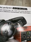 Focusrite Scarlett Solo Studio 3rd Gen Usb Audio Interface Recording Bundle New