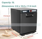 5l Hot Towel Warmer Large Heat Cabinet Hold 10-15 Towels For Spa salon   Home