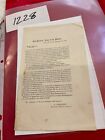 1228 Civil War Antietam Campaign Urbana Maryland 1862 Field Order Mcclellan Hqs