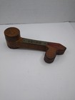 Vintage Wooden Wood Foundry Industrial Mold R j  Reynolds Steampunk Art