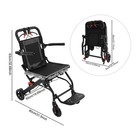 330lb Portable Transport Wheelchair Foldable Travel Mobility Chair  carrying Bag
