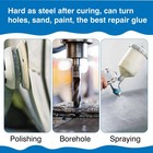 Strongest Metal Steel Aluminum Bond Permanent Fix Glue Epoxy Cold Weld System