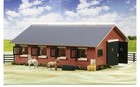 Breyer Stablemates Deluxe Wood Stable Barn  59209 Size 20x17x9 Retired no Box 